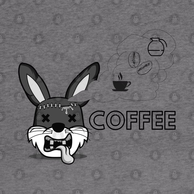 Some bunny needs coffee by SYLPAT